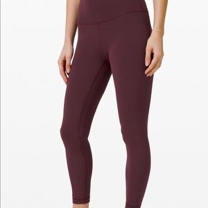 Lululemon align purple 25” size 4